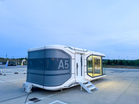 Casas prefabricadas de contenedores de 40 pies de China Casa modular de lujo de 20 pies